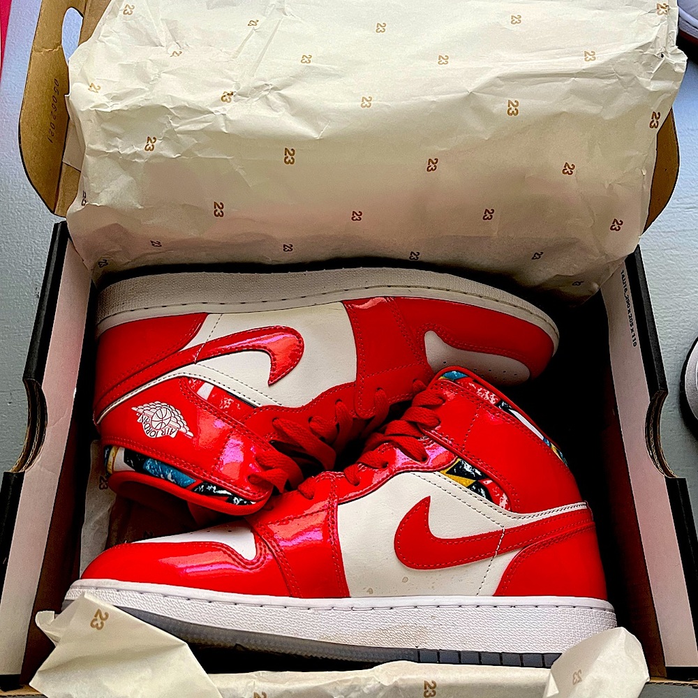 GS Jordan 1 Mid Barcelona